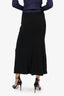 Cinq a Sept Black Ruched Pencil Skirt Size M