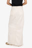 The Frankie Shop White Denim Maxi Skirt Size M
