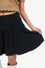 The Kooples Black Mini Skirt Size 2