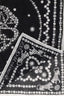 Alexander McQueen Black/White Silk Printed Square Scarf