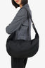 The Row Black Nylon Swing Hobo Bag