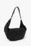 The Row Black Nylon Swing Hobo Bag