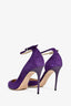Jimmy Choo Purple Suede 'Lucy 100' Heels Size 37.5