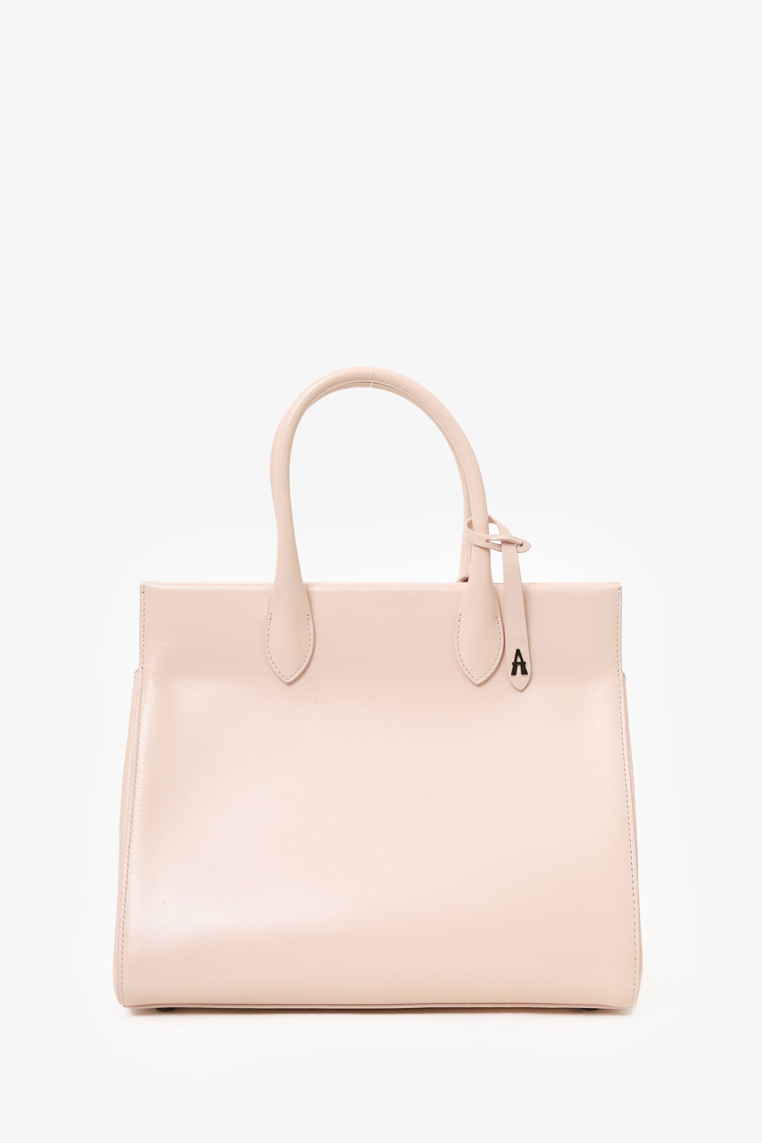 Alaïa Pink Leather Folded Top Handle With Strap – Mine & Yours
