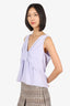 Valentino Purple Sleeveless Bow Top Size 14