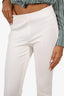 Moschino White Straight Leg Pants Size 6