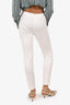 Moschino White Straight Leg Pants Size 6