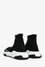 Balenciaga Black Tech Knit Sock Sneakers Size 7