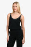 Stella McCartney Black Chain Detail Pant Jumpsuit Size 36