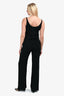 Stella McCartney Black Chain Detail Pant Jumpsuit Size 36
