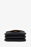 Bottega Veneta Black Small Mount Leather Envelope Shoulder Bag