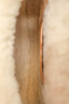 Christian Dior Brown/White Suede/Shearling Small Dior Bobby Bag
