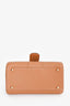 Delvaux Brown Leather Mini Brilliant GHW Top Handle with Strap