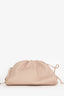 Bottega Veneta Beige Leather Mini Pouch Crossbody