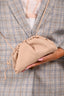 Bottega Veneta Beige Leather Mini Pouch Crossbody