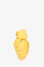 Bottega Veneta Yellow Leather Intrecciato Mini Jodie