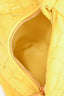 Bottega Veneta Yellow Leather Intrecciato Mini Jodie