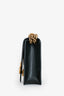 Gucci Black Smooth Leather GG Marmont Square Flap Crossbody