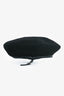 MISBHV Black Wool Logo Beret Hat Size M