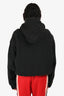 T By Alexander Wang Black Logo Cropped Hoodie Size M