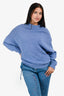 Dusan Blue Cashmere Sweater Size S