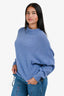 Dusan Blue Cashmere Sweater Size S