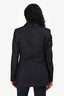 Officine Générale Dark Blue Denim Blazer Size 36