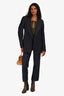 Officine Générale Dark Blue Denim Blazer Size 36