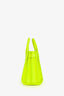 Saint Laurent 2014 Neon Yellow Nano Sac De Jour with Strap