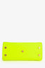 Saint Laurent 2014 Neon Yellow Nano Sac De Jour with Strap
