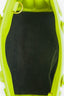 Saint Laurent 2014 Neon Yellow Nano Sac De Jour with Strap