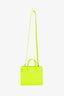 Saint Laurent 2014 Neon Yellow Nano Sac De Jour with Strap