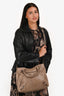 Balenciaga Taupe Leather City Bag