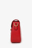 Gucci Red 'Lady Web' Horsebit Medium Shoulder Bag