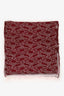 Vivienne Westwood Red/Cream Silk Scarf