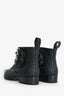 Tabitha Simmons Black Leather Quilted Ankle Boots Size 37.5