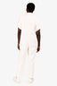 Rachel Comey White Corduroy Jumpsuit Size 8