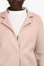 Line Cream Blush Wool Coat Size M