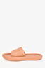Stella McCartney Blush Logo Veg Leather Slides Size 41