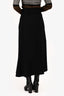 Judith & Charles Black Ruffled Asymmetrical Hem Skirt Size 4