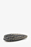 Christian Dior Blue Diorissimo Canvas Saddle Pochette