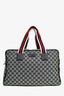 Gucci Navy Monogram GG Duffle Bag