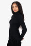 Balenciaga Black Knit Distressed Turtle Neck Sweater Estimated Size S