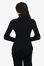 Balenciaga Black Knit Distressed Turtle Neck Sweater Estimated Size S