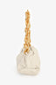 Bottega Veneta White Leather The Chain Pouch Bag