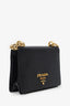 Prada Black Saffiano Lux Chain Crossbody