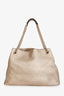 Gucci Champagne Leather Soho Chain Tote