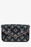 Louis Vuitton 2022 Black/Pink Monogram 'Fall For You' Felicie Go Pochette