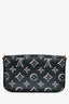 Louis Vuitton 2022 Black/Pink Monogram 'Fall For You' Felicie Go Pochette