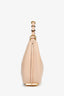 Fendi Peach Leather 'Fendigraphy' Shoulder Bag